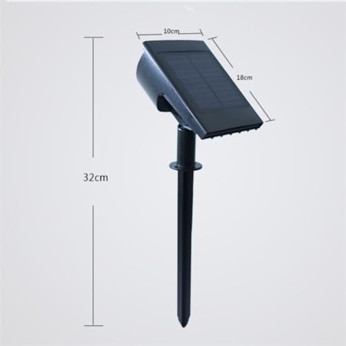 Lampe d'arbre solaire premium pour un éclairage de paysage extérieur chic