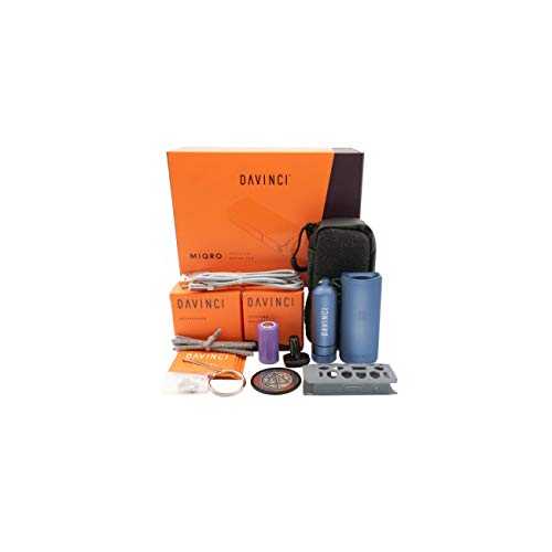 DaVinci MIQRO Explorer Vaporizer Blue non contiene tabacco