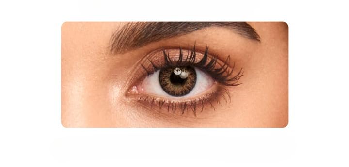 Optify Monthly Color Contact Lens(Dark Brown)