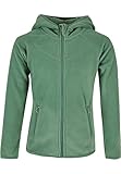Obermaterial: Synthetik Urban Classics Girl\'s Girls Polar Fleece Zip Hoody Cardigan Sweater, salvia, 158/164