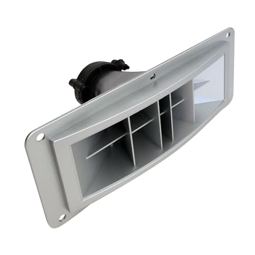 Tweeter Piezoelettrico a Tromba 200W Diffusore Alte Frequenze Professionale Alta Efficienza Audio Alta Fedeltà - Grigio