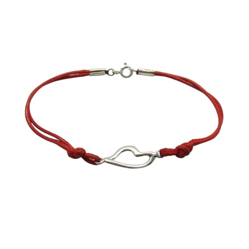 Bracelet en argent massif 925 cœur B000227R d'une finition joaillière remarquable