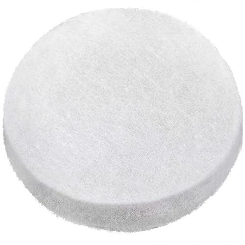 Image of Tranqun 1 Pcs Fine Filter Water Polishing Pad Compatible with Fluval Fx4, Fx5, Fx6 7 x 7 x 1.38 Inches White Filter Media Canister Aquarium Water Polishing Pads
