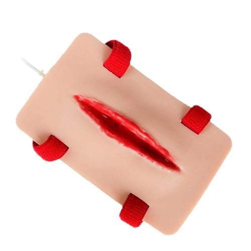 Modèle Formateur Contrôle Des Saignements Plaie Simulaté Peau Peau Peau Plaie Pratication Suture Pour Classe Démontrant L'hémorragie Premiers Soins