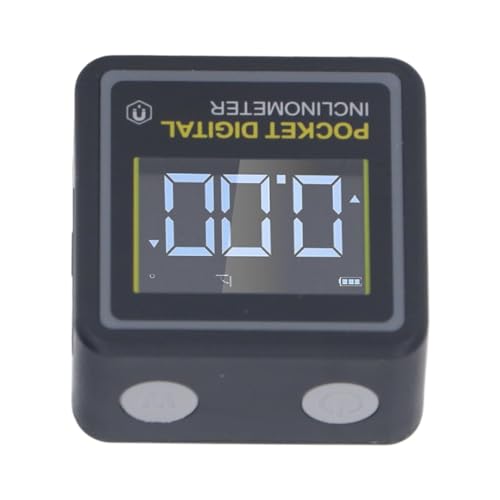 Inclinómetro digital de bolsillo con base magnética miniatura 6