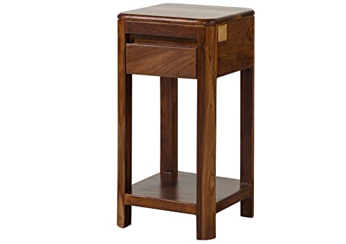 Table d'appoint - Bois Massif de Palissandre laqué (Noisette) - Toronto #212