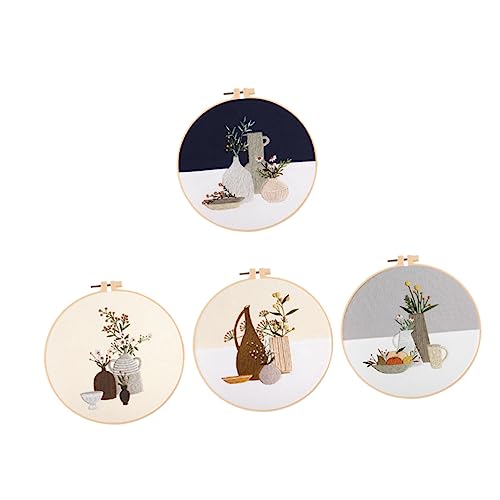 Kit de broderie 4 sets NUOBESTY pour partager un moment parent-enfant le weekend