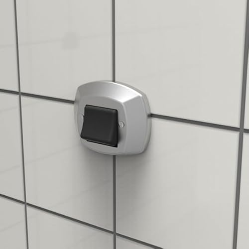 ACABAMENTO ABS CROMADO/PRETO P/VALVULA DESCARGA DOCOL