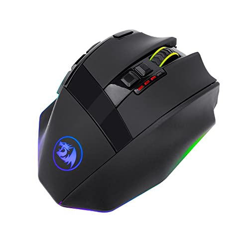Redragon MOUSE GAMER M801P-RGB SNIPER PRO PRETO glide