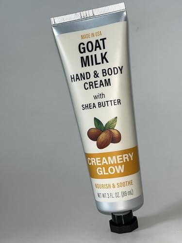 Goat Milk Hand & Body Cream with Shea Butter, Moisturizing, Non-Greasy, 3 fl. oz. image 3