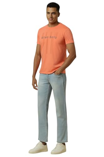 Image of Allen Solly Men's 100% Cotton Regular Fit T-Shirt