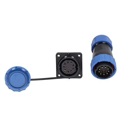 Conector de potencia Semme IP68 380V 45A 9 pines miniatura 1