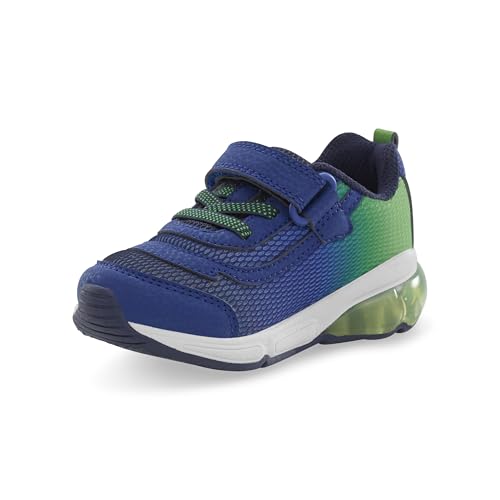 Stride Rite Baby Boy's M2P Surge Bounce (Toddler) Navy/Green 7.5 Toddler M