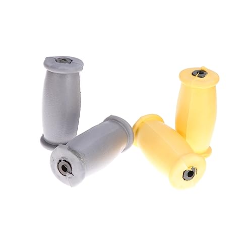 Healeved Grips for Crutches Grey Crutch Parts Replacement Handles Non-slip Easy Install Protects Hands from Abrasi