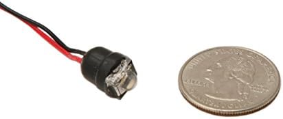 Leds de 4 chips precableados Superflux paquete de 3, Ambar