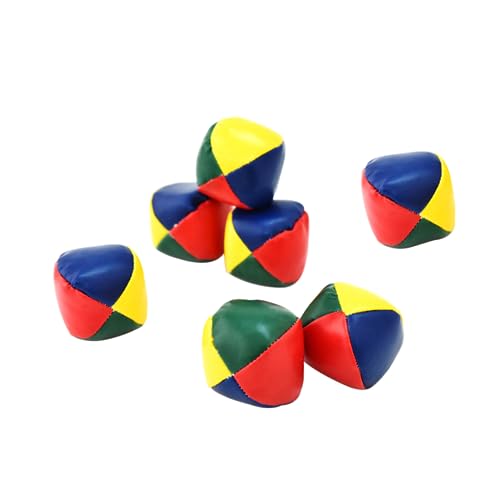 BESPORTBLE 7 Unidades crianças fazendo malabarismo com pufes brinquedo criança playset saco de malab