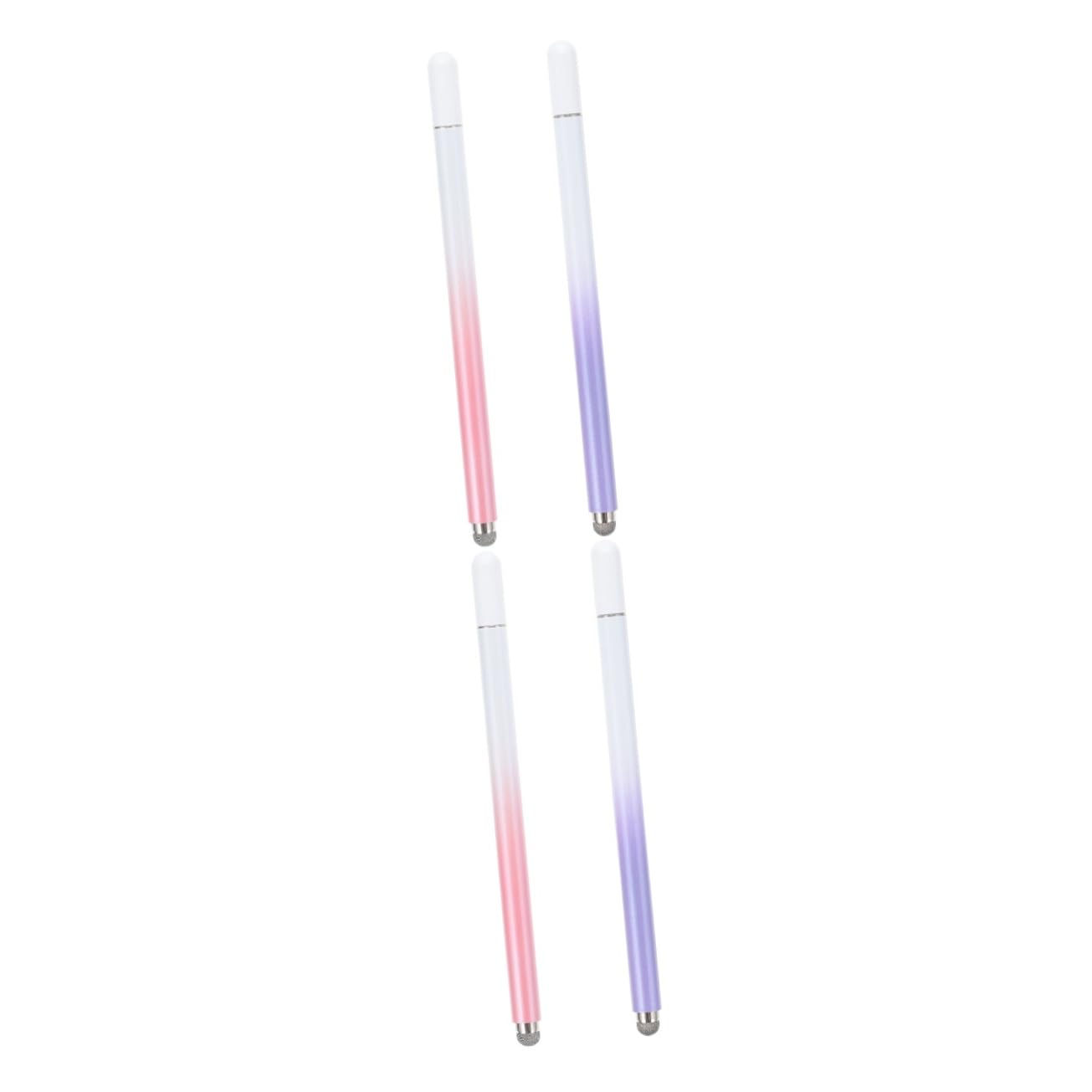 Uonlytech 4piezas Lápiz Stylus Capacitivo De Alta Sensibilidad para Pantalla Táctil Compatible iOS y Tablets Diseño De Color Degradado