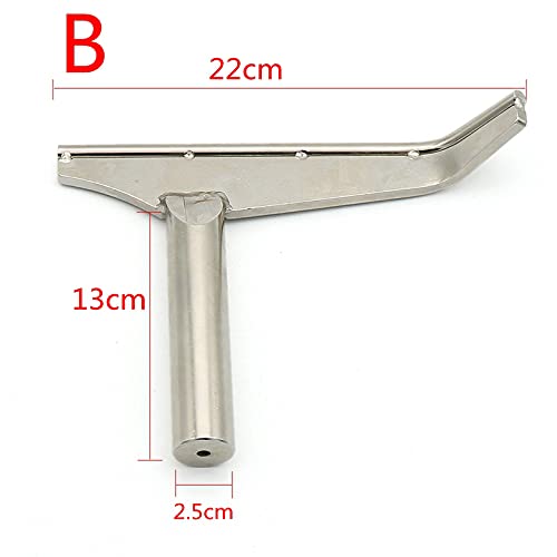 Soporte de herramienta para torno de madera estilo curvado miniatura 2