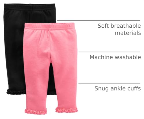 Image of Simple Joys by Carter's Baby Girls' 4-Pack Pant