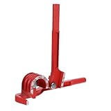 HEALEEP Dobladora Manual De Tubos Triple Para Aluminio y Metal Blando Herramienta Roja Doblador De Tubos Climatización y Refrigeración
