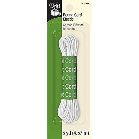 Dritz 9342W Round Cord Elastic Cover