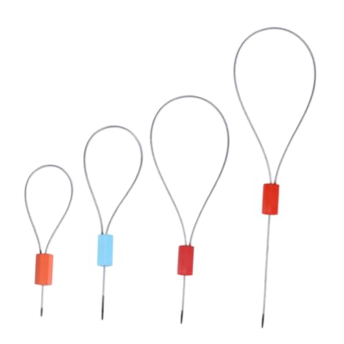 MUCKLILY Lead Sealing Pliers Kit 50pcs Wire Seals Container Seals for Tamper Evident Protection Random