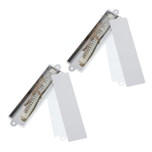 HOLIDYOYO 2pcs Metal Jewish Mezuzah Cases with House Blessing for Home Decoration Antique Style Religious Wall Art for Jewish Family for Housewarming