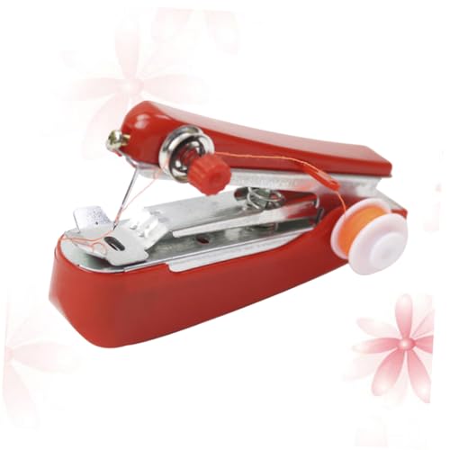 jojofuny Mini Máquina De Coser Portátil Roja Multifunción Hogar Máquina De Coser Manual Inalámbrica Para Labores De Costura jojofuny Mini Máquina De Coser Portátil Roja Multifunción Hogar Máquina De Coser Manual Inalámbrica Para Labores De Costura