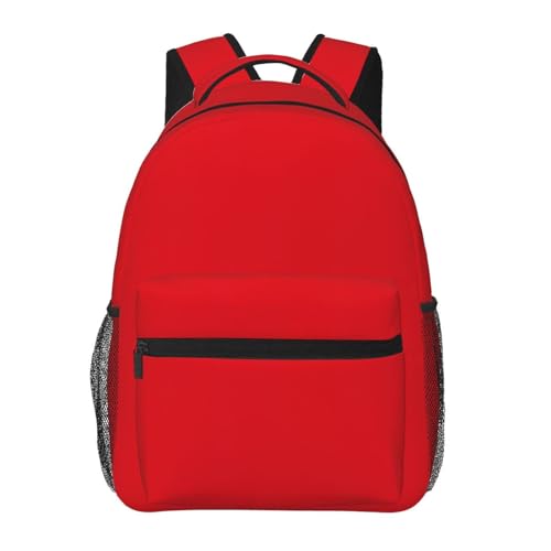 Sac à dos pc 15,7 pouces rouge pour les cours et trajets quotidiens