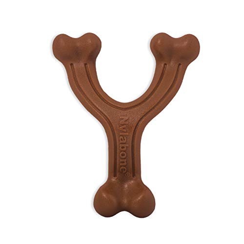 Nylabone Ergonomic Hold & Chew Wishbone Power Chew Durable Dog Toy Large - Up To 50 Lbs. #TOP2