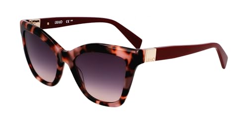 Liu Jo Lunettes de soleil LJ804S une finition premium en rose dégradé