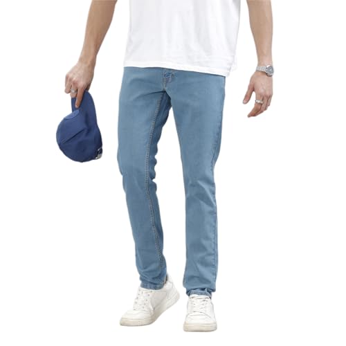 Image of WROGN Men's Slim Fit Jeans | Mid Rise | Jeans for Man