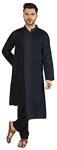 Pyjama indien Kurta 2 pièces pour homme, robe traditionnelle ethnique Atasi Large