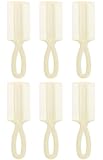 Comfort Axis Double-sided Fine Tooth Baby Comb, 6 Pack