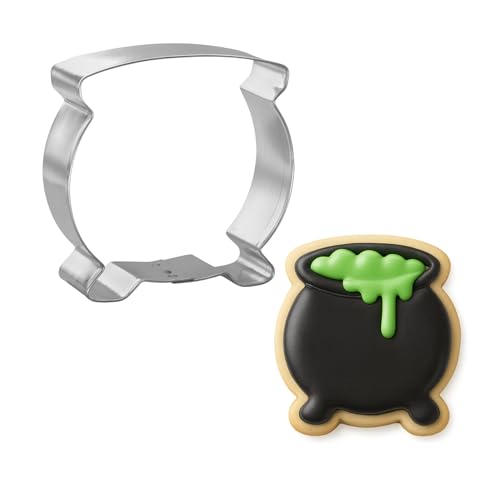 Foose Cauldron Cookie Cutter – 3' Cauldron Shape Made In Usa, Halloween & Witchy Cookie Mold