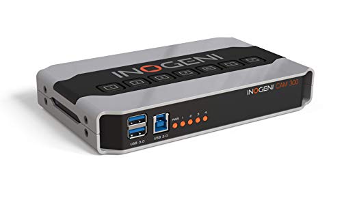 INOGENI CAM 300 4:1 HDMI and USB 2.0 Camera Selector with Smooth Video Switch, HDMI and USB 3.0 Output