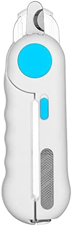 Cortador de Unhas Gato e Cachorro com Luz LED Alça Antiderrapante...