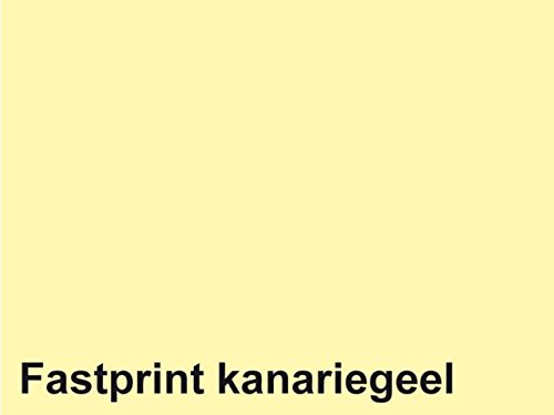 Papier do kopiarki Fastprint A4 80 g/m2, żółty kanarkowy - papier do drukowania (297 x 210 mm)
