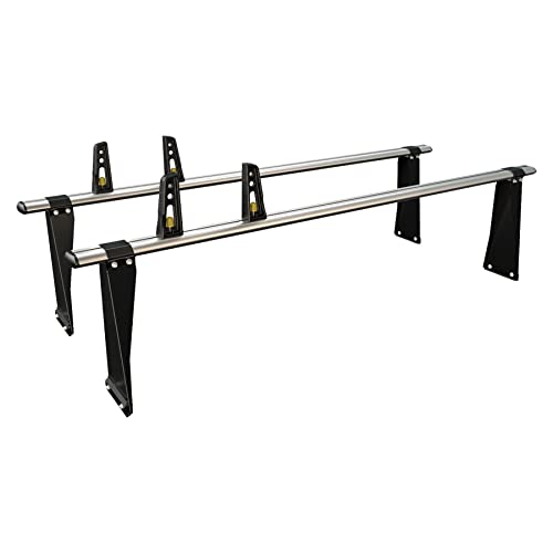 Van Guard Roof Rack for Ford Transit (MK6/7 2000-2014) 2 Roof Bars + 4 Load Stops [Only Suitable for High Roof Models] - Ulti Bar - VG154-2