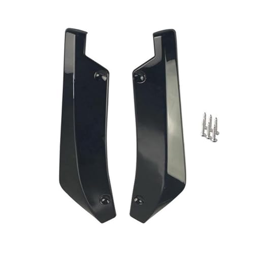 Protector universal del rasguño para parachoques trasero y falda lateral de coche negro