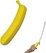 Jujuddy Banana Sword, 3D Printed Plastic Banana Wand Extendable Banana Sword Holiday Role-Playing Prop Toy for Women Men (White)