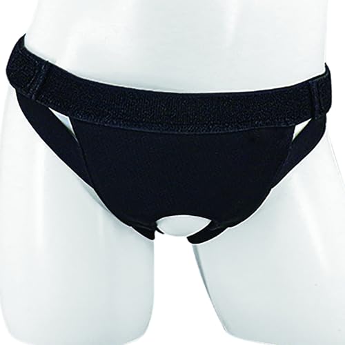 Faja para Hernia Inguinal Hombre y Mujer Mediana Negra