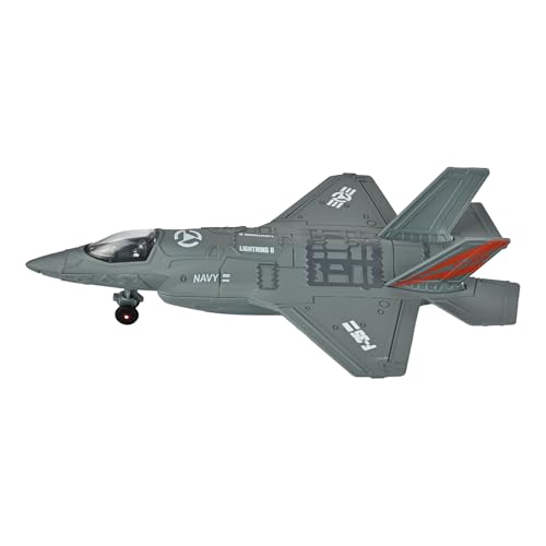 Image of Toys Uncle Diecast Aeroplane Scale Model, (1:400 Fighter Aeroplane with Light and Sound (Type 2))