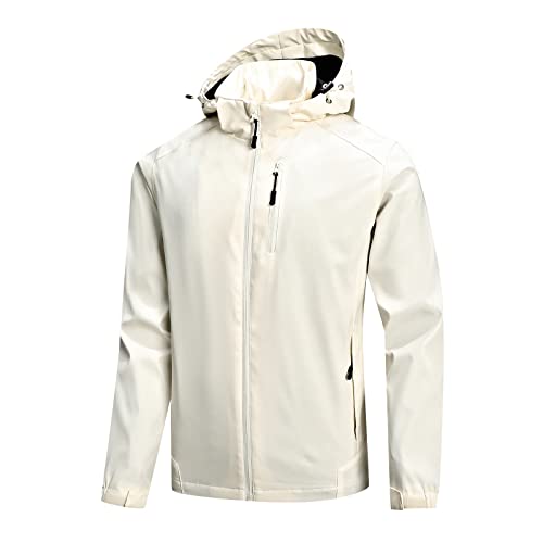 Veste pour homme A7x beige XXXXL veste décontractée à capuche