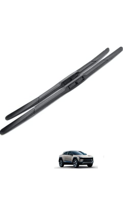 Image of AWB Front Hybrid Wiper Blades Compatible with Mahindra BE6(Pack of 2)