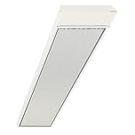 Ecosun S+ Infrarot Dunkelheizstrahler 3600W 230/400V IPX4 Industrie-Heizstrahler Infrarotheizung für Lagerhallen Werkstätten Garagen Sporthallen