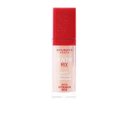 Bourjois Concealer Healthy Mix Anti-Fatigue, Correttore Occhiaie Liquido e Coprente, 52 Medium