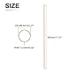 DTGN 9.5mm x 0.5mm x 300mm(ADxWand TxL) Messing Rohr - 1Pack - Gut für Maschine Ausrüstung Basteln Dekorativ Rahmen - Rund Metall Schläuche