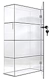T'z Tagz Brand Acrylic Lucite Showcase Jewelry Pastry Bakery Counter Display W/Door & Lock (10