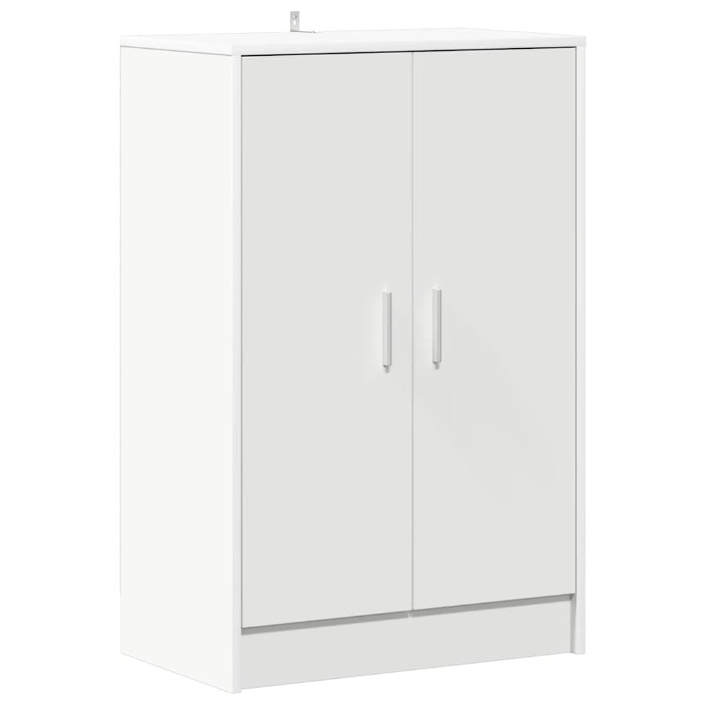 vidaXL Scarpiera Bianca 60x35x92 cm in Truciolato